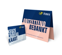 Primera Keuze Cadeaukaart Ontzettend bedankt