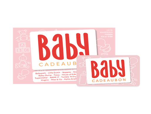 Babycadeaubon roze