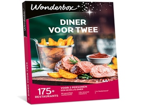 Diner voor twee  € 59,90