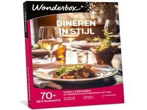 Dineren in stijl € 99,90