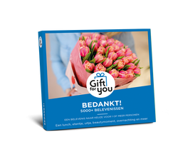 Gift For You Bedankt!