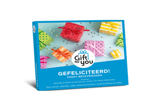 Gift For You Gefeliciteerd
