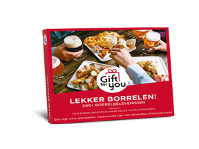 Gift For You Lekker borrelen!