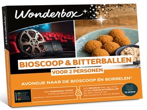 BIOSCOOP & BITTERBALLEN 2 PERSONEN € 38,50