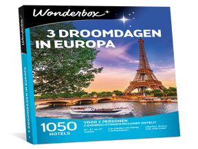 Wonderbox 3 Droomdagen in Europa