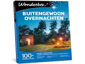 Buitengewoon overnachten  € 129,90