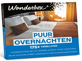 Puur overnachten € 99,90