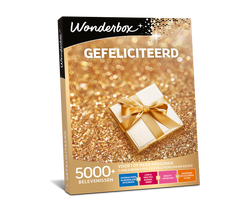 Wonderbox cadeaubon Gefeliciteerd!